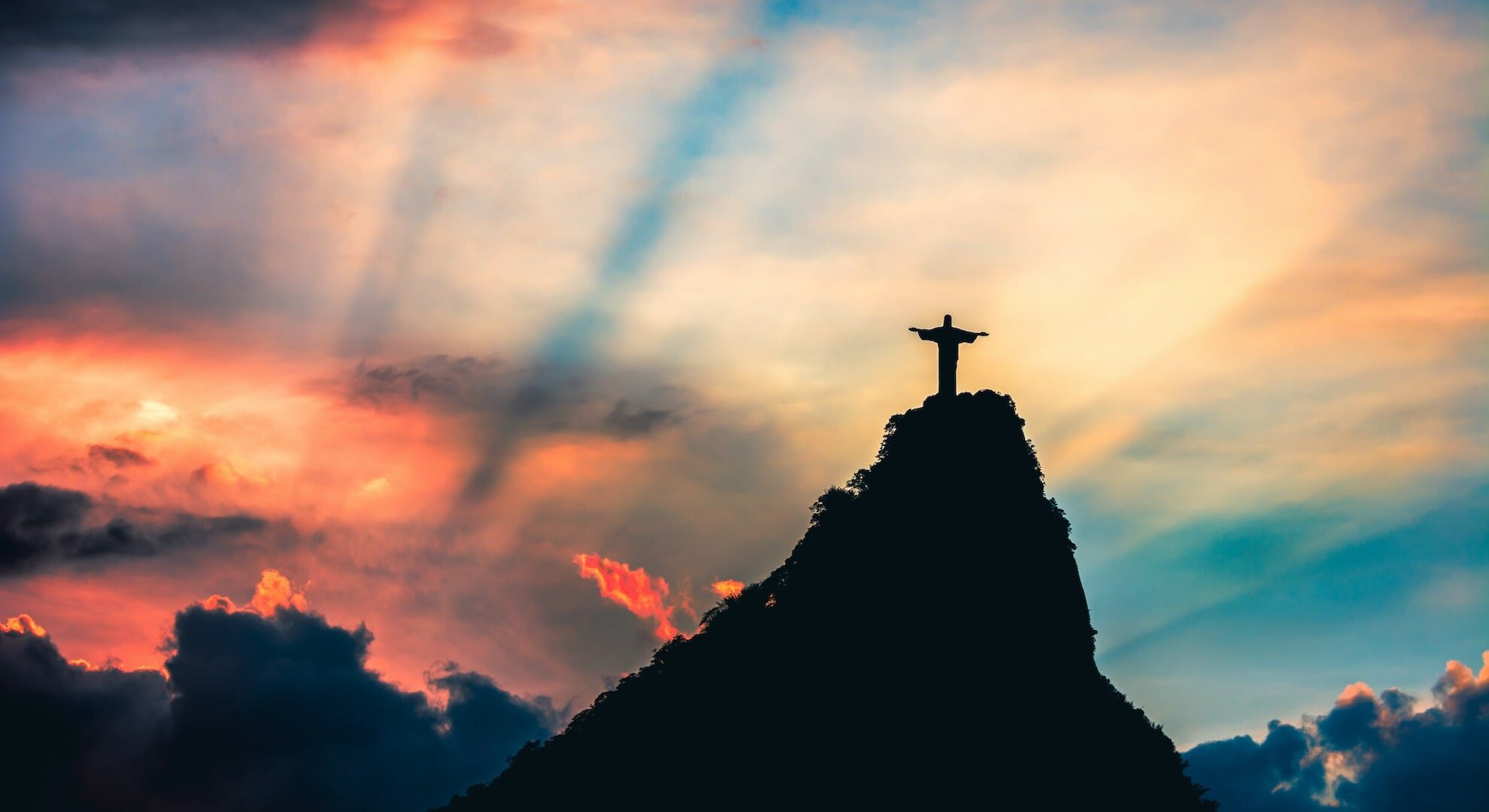 The statue of Christ the Redeemer